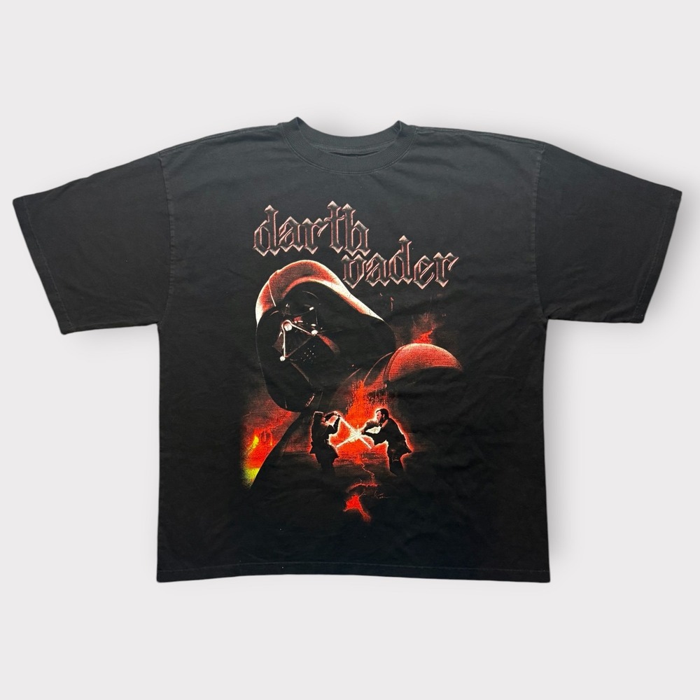 Star Wars Darth Vader Power of the Dark Side Graphic T-Shirt Black XXL
